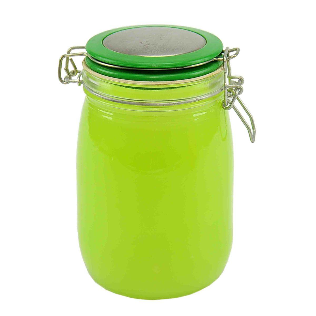 Barattolo Vetro Color Ermetico cm.17 4 Colori | M2 Store