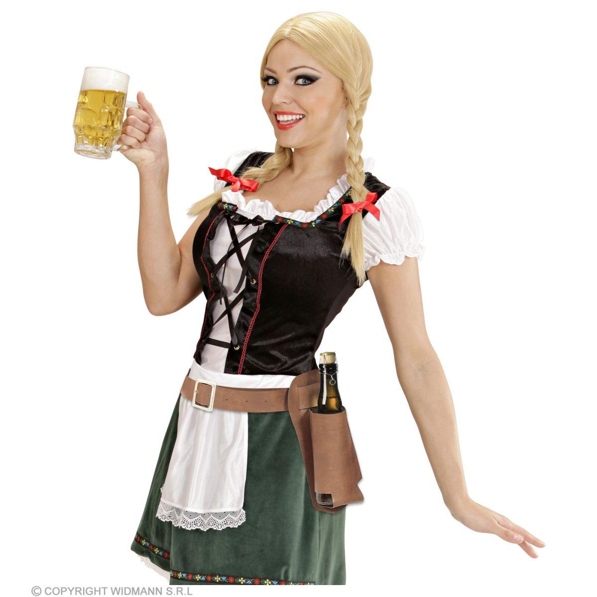 Cintura Marrone con Porta Bottiglia |Widmann