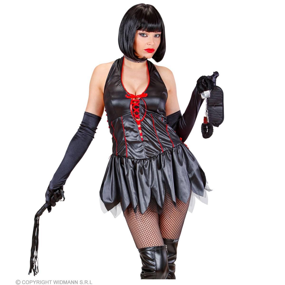 Dominatrice con Benda Manette e Frusta |Widmann