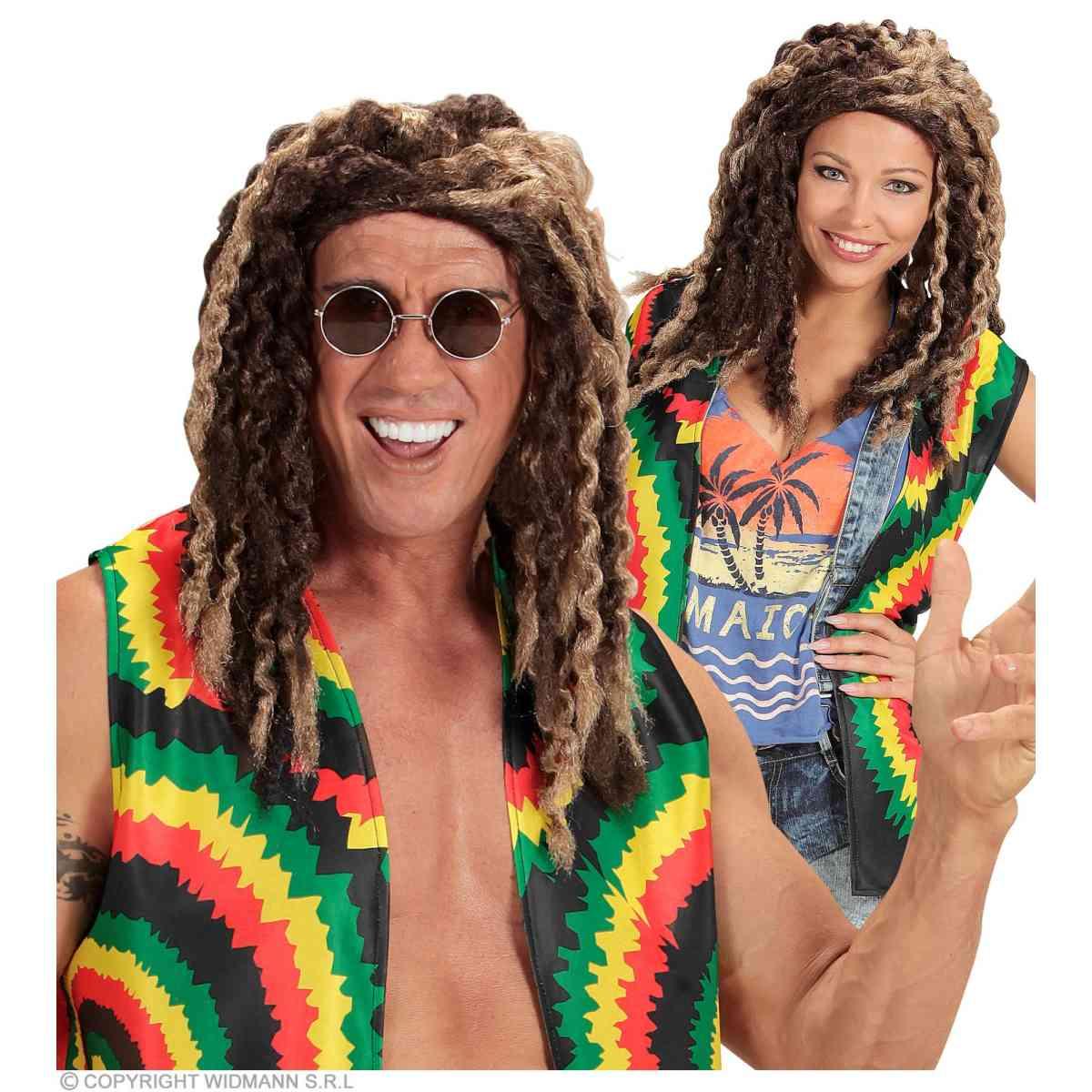 Parrucca Rasta Castana |Widmann