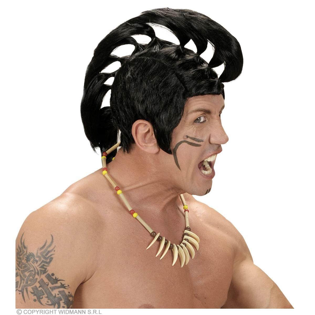 Parrucca Punk Rock Mohawk |Widmann