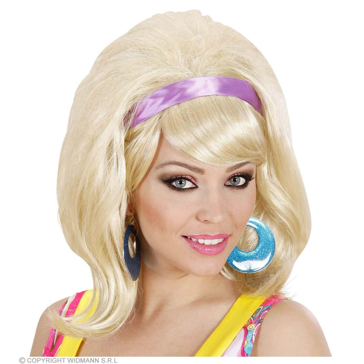 Parrucca Anni '50/'60 Bionda con Fascia |Widmann