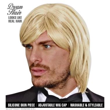 Parrucca Caschetto Bionda con Frangia |Widmann