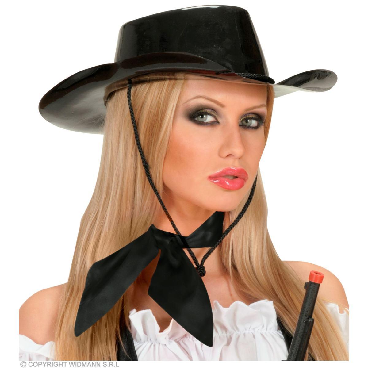 Bandana Foulard Raso Nero cm.95 |Widmann