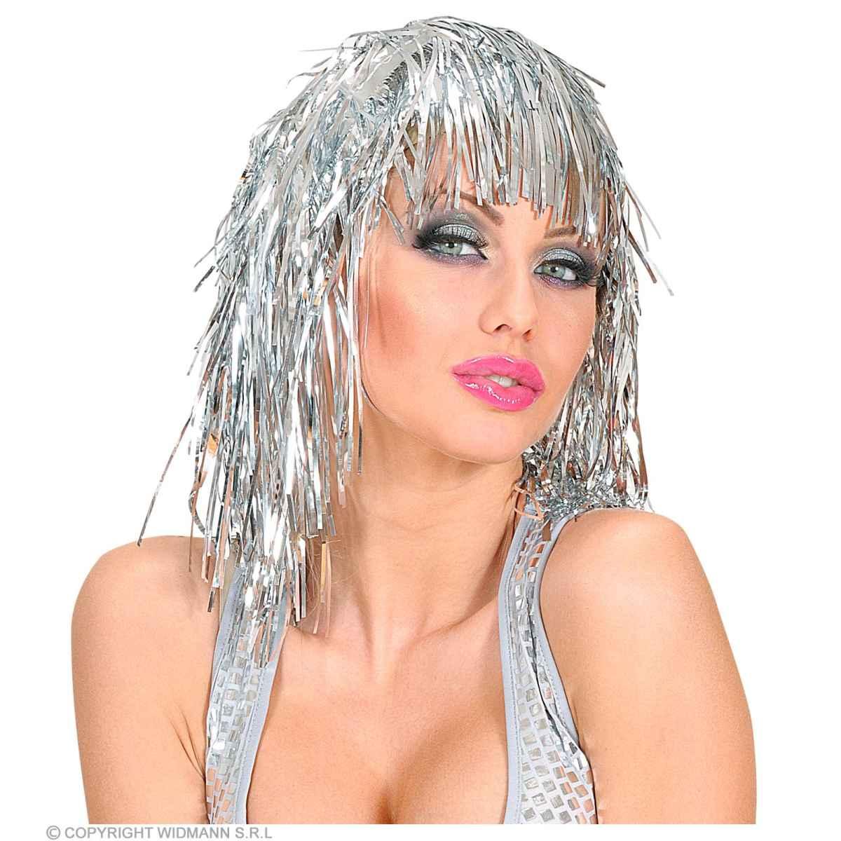 Parrucca Laminiata Argento |Widmann