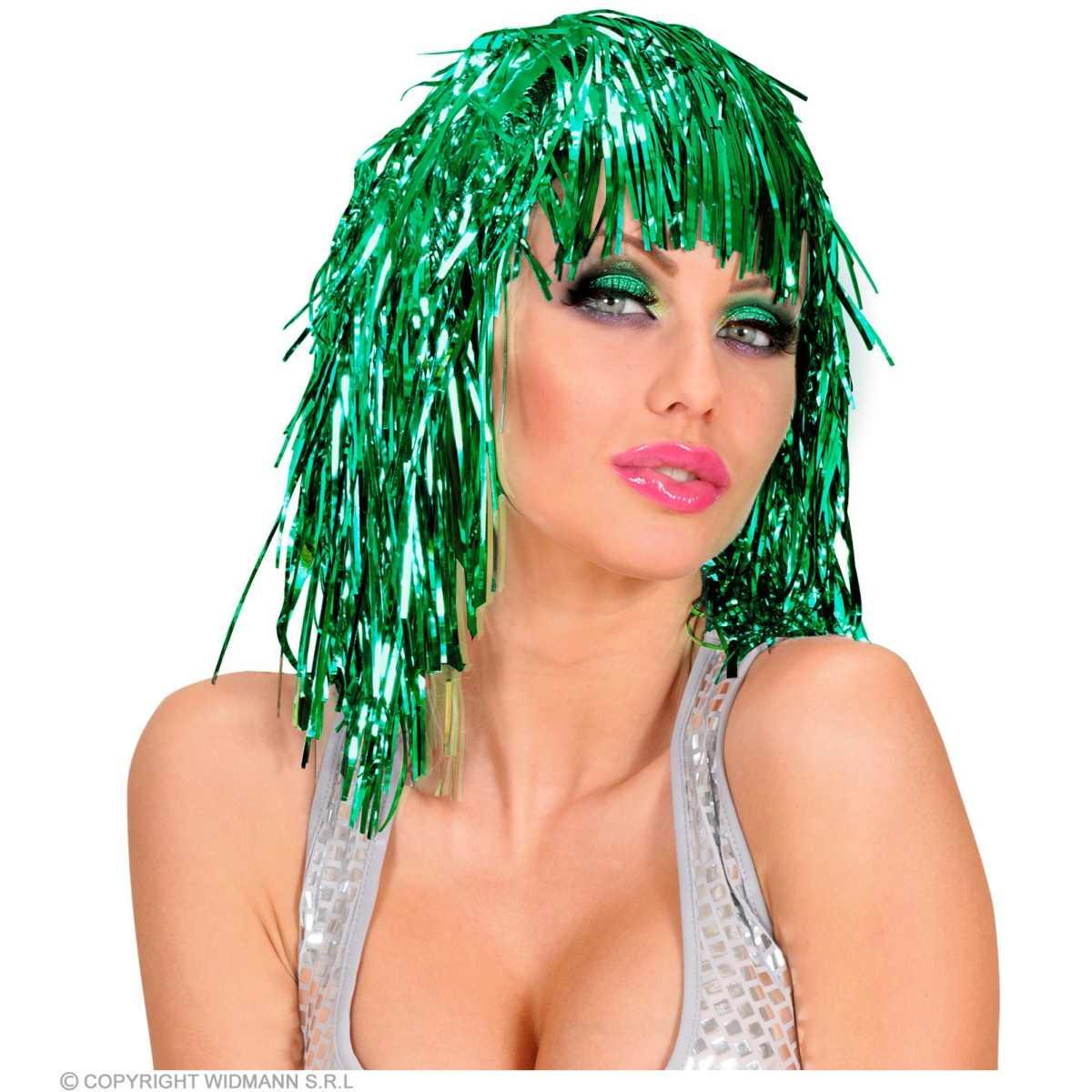 Parrucca Laminiata Verde |Widmann