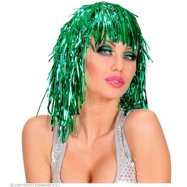 Parrucca Laminiata Verde |Widmann
