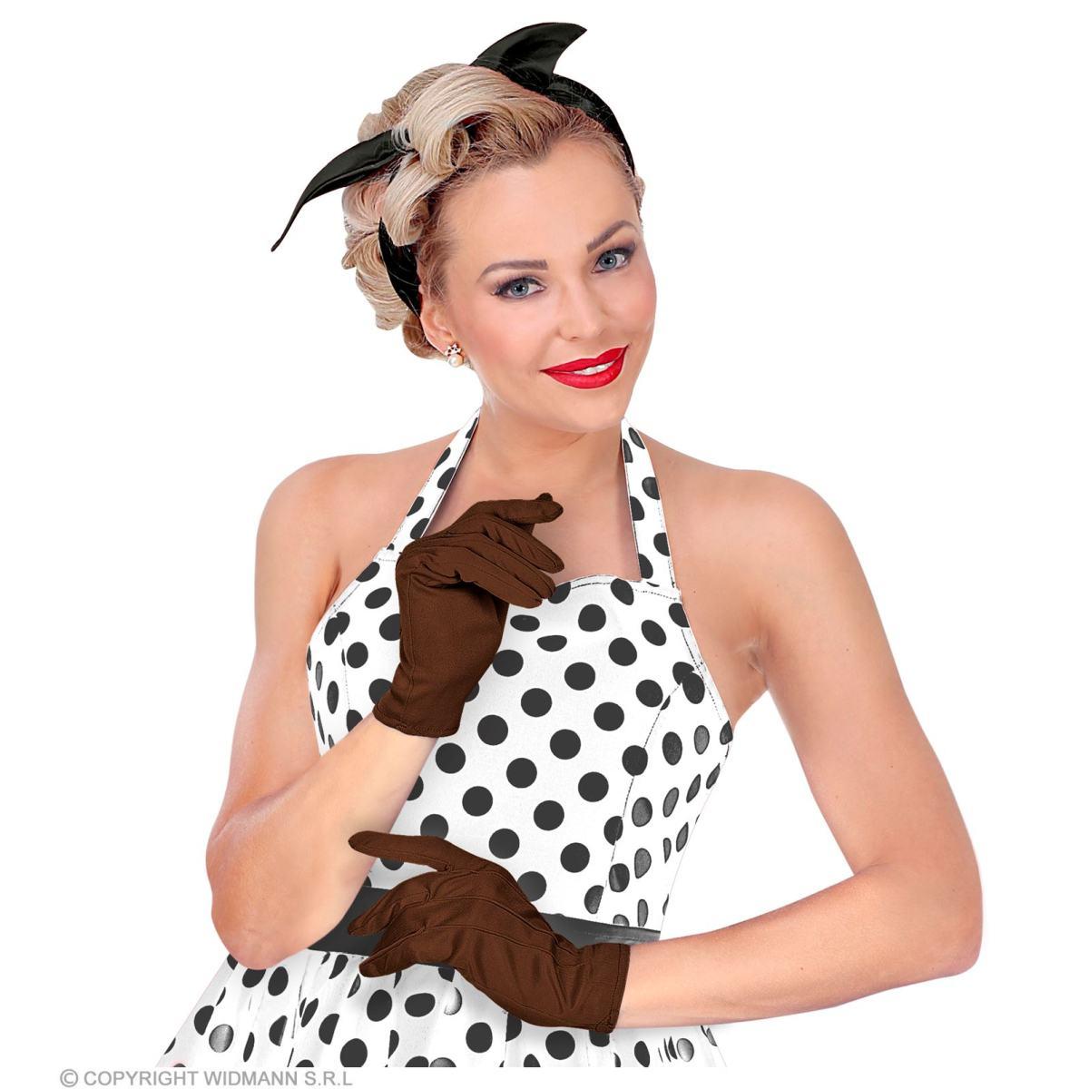 Guanti Corti Marroni |Widmann