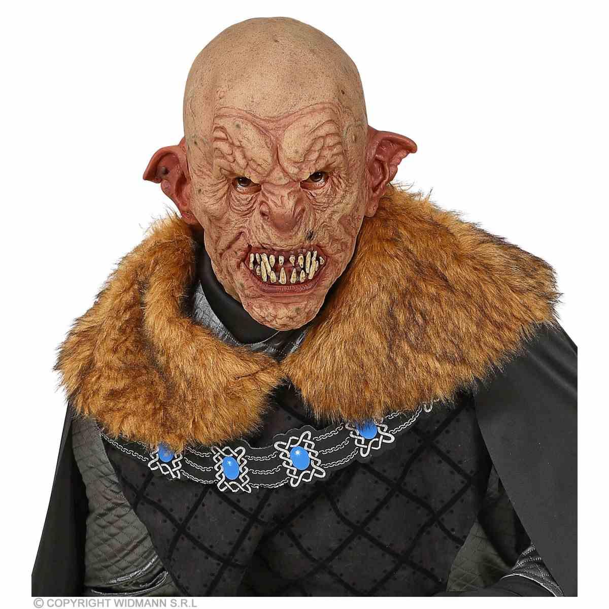 Maschera Viso Lattice Zombie con Petto e Collo |Widmann