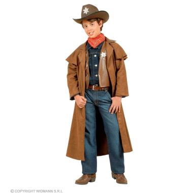 Costume Cappotto Cowboy con Gilet |Widmann