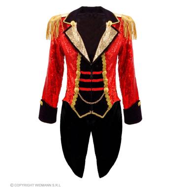 Giacca Frac Domatrice Rossa con Paillettes |Widmann