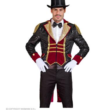 Giacca Frac Domatore Nera con Paillettes |Widmann