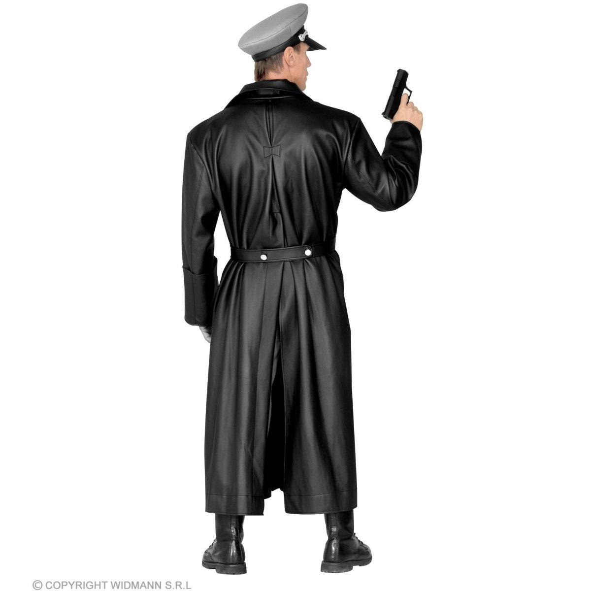 Cappotto Generale Similpelle Nero |Widmann