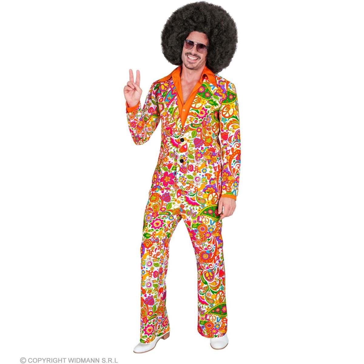 Costume Completo Anni '60 Multicolor |Widmann