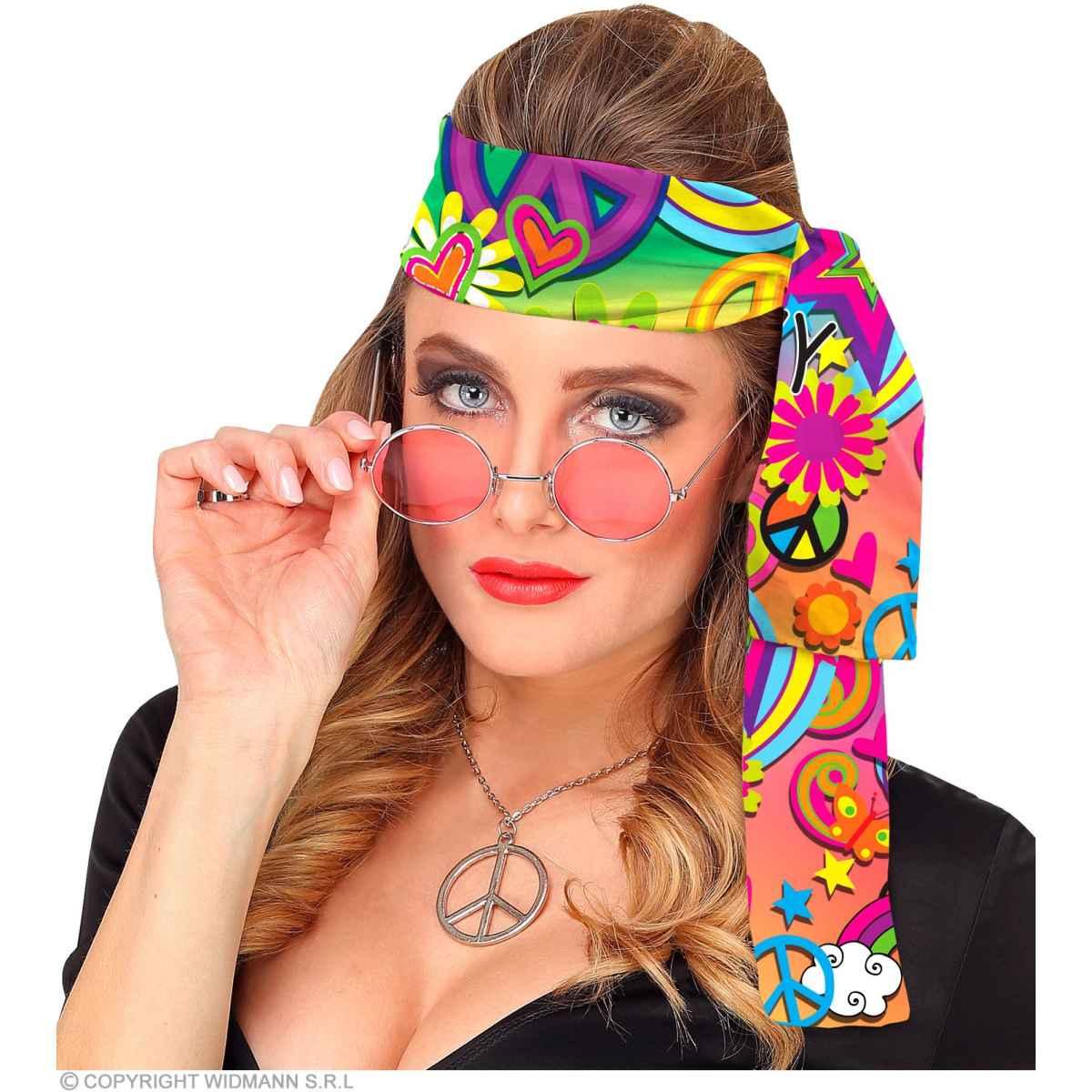 Fascia Capelli Hippie Anni '70/'80 Peace Love |Widmann