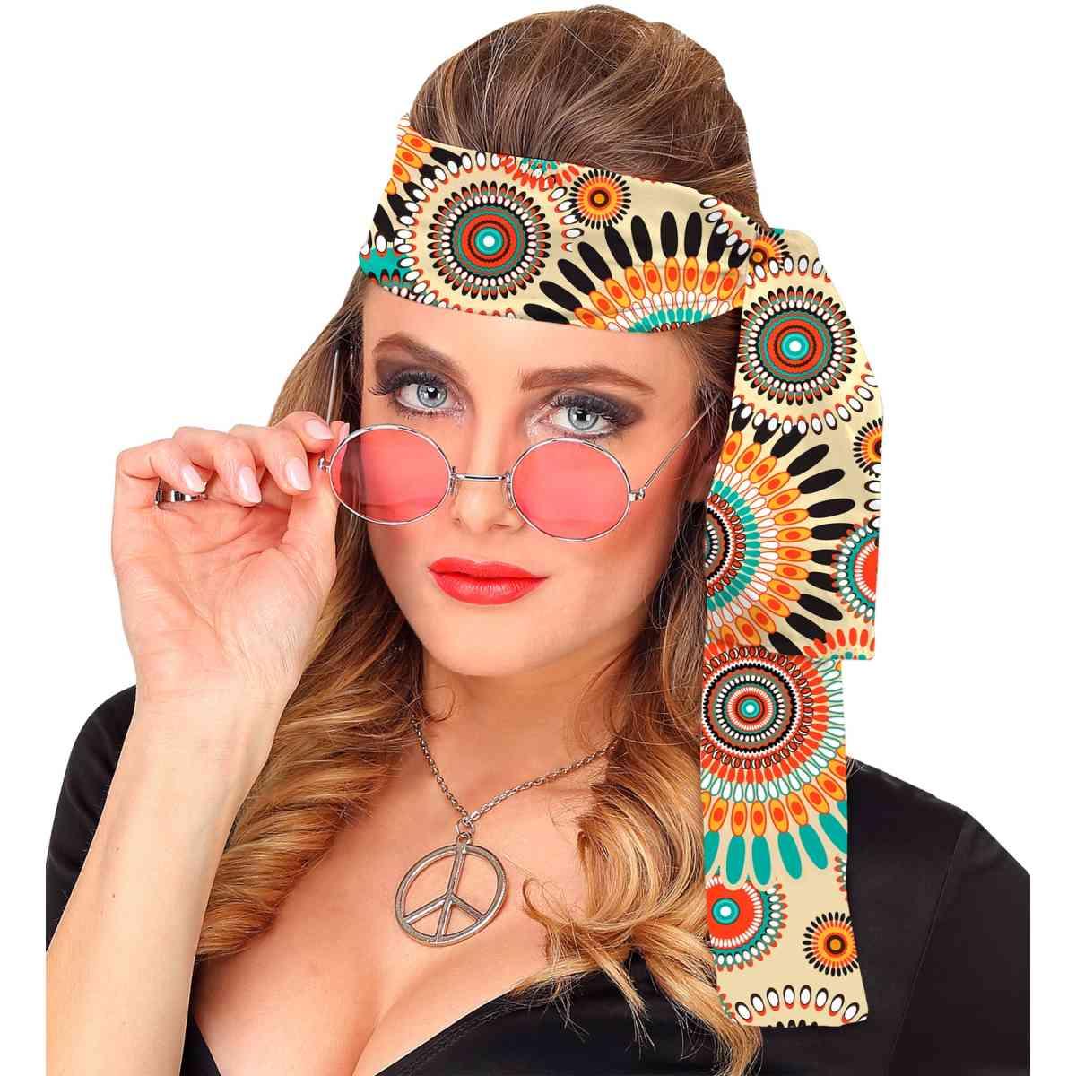 Fascia Capelli Hippie Anni '70/'80 Peace Love |Widmann