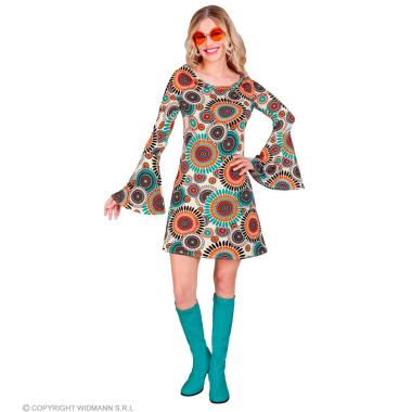 Costume Abito Anni '70/'80 Multicolor |Widmann