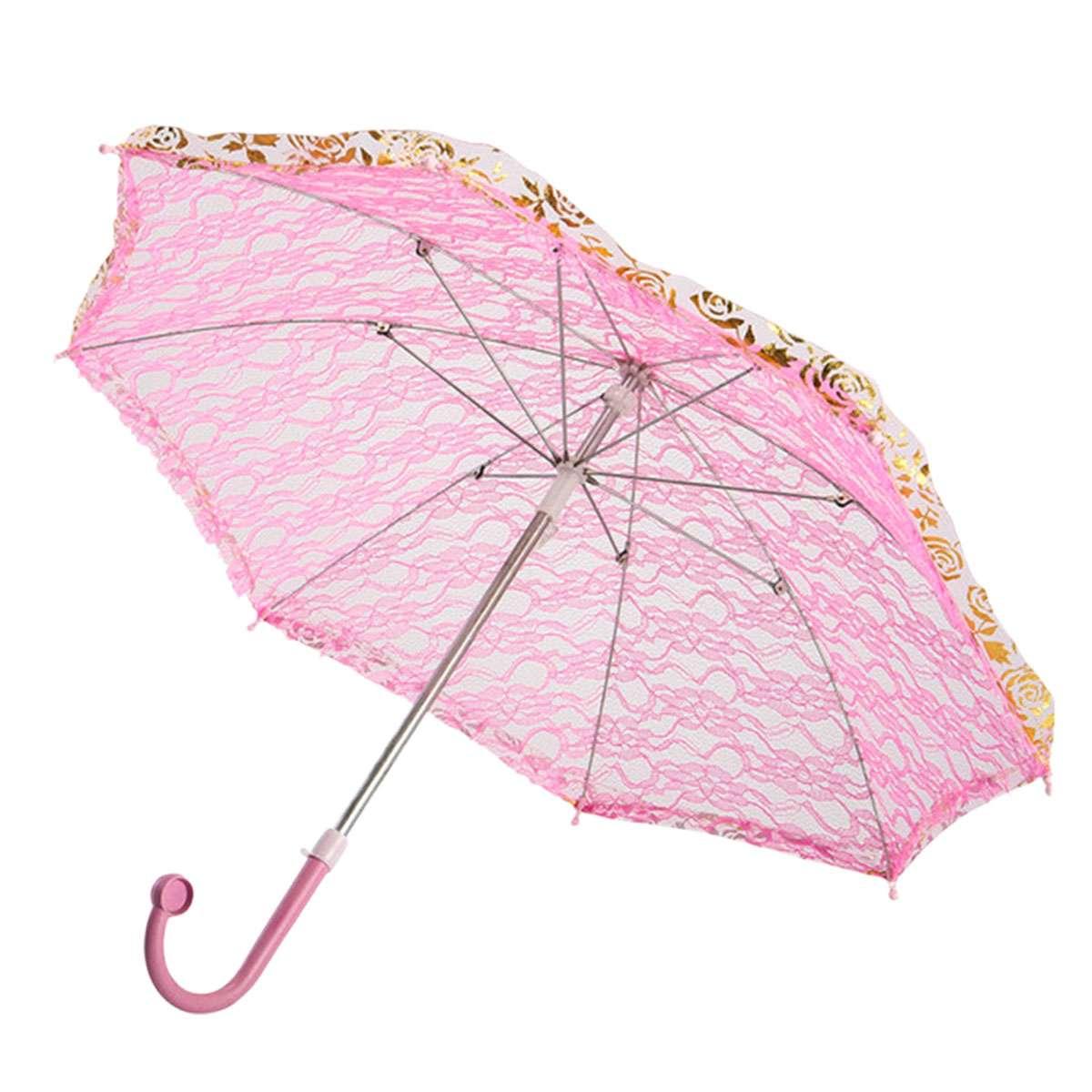 Ombrellino Pizzo Rosa cm.54 |Carnival Toys