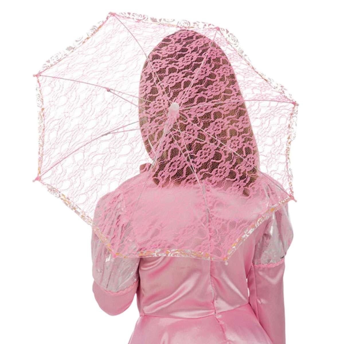 Ombrellino Pizzo Rosa cm.54 |Carnival Toys