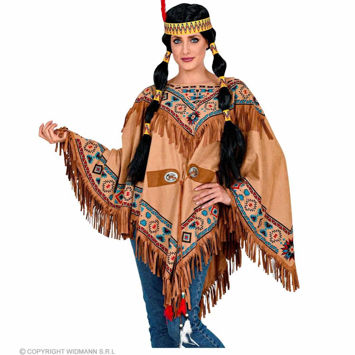 Poncho Indiana Scamosciato |Widmann