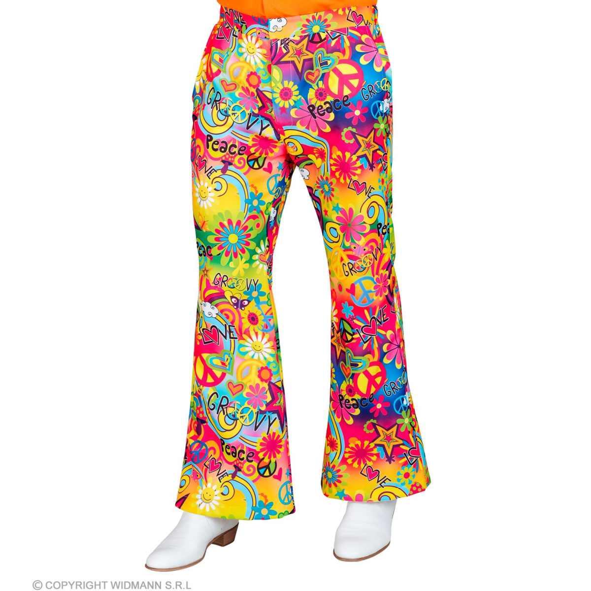 Pantaloni Anni '70/'80 Fantasia |Widmann