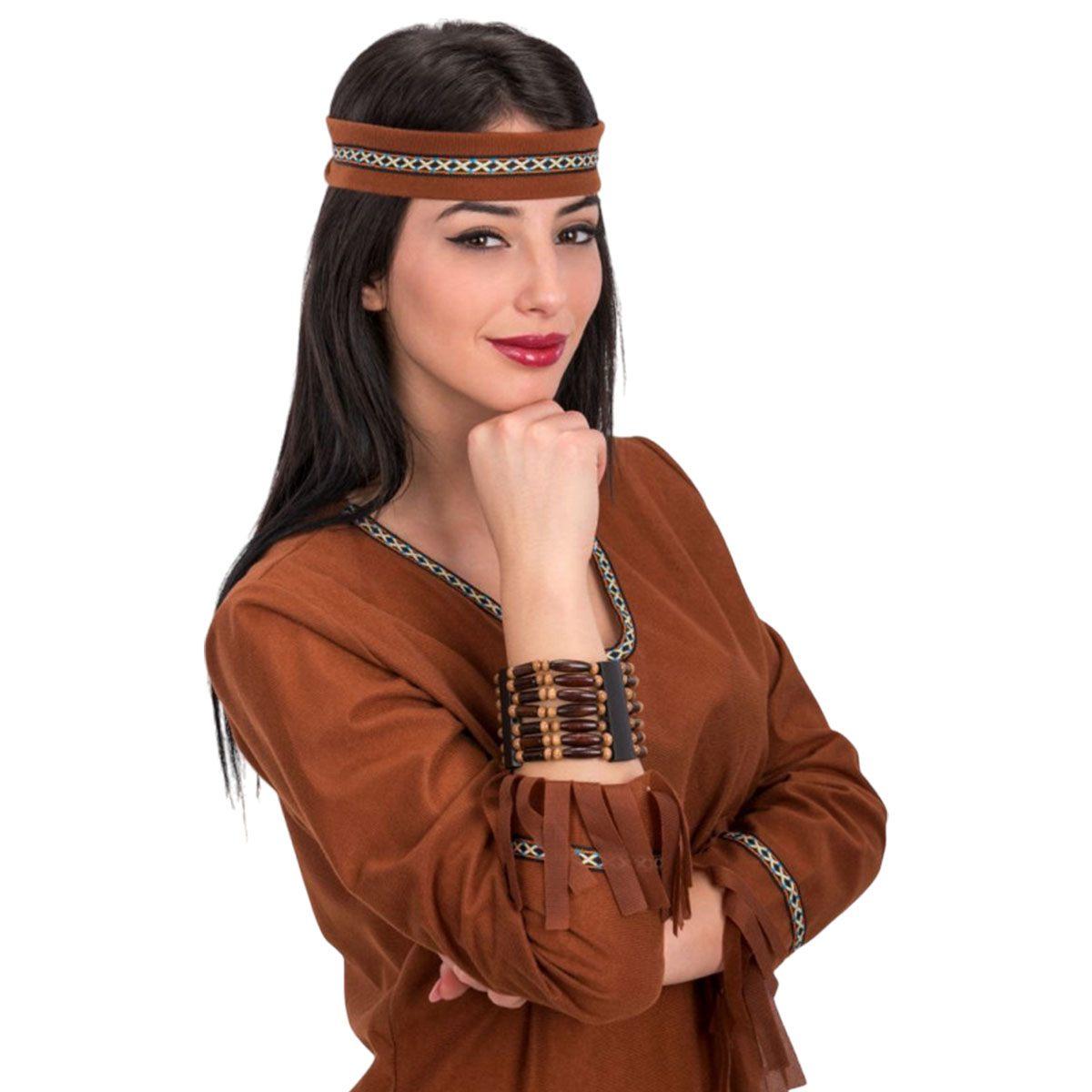 Bracciale Indiano Marrone e Nero |Widmann