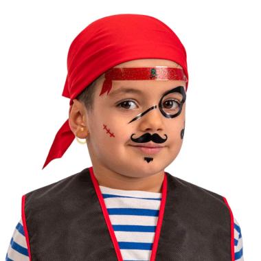 Trucco Decorazioni Adesive Viso Pirata |Widmann