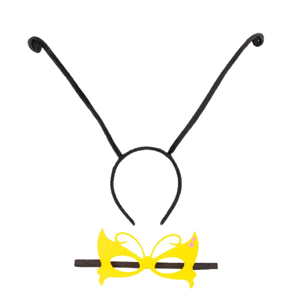 Ali Farfalla con Gonna e Maschera Set pz.3 |Carnival Toys