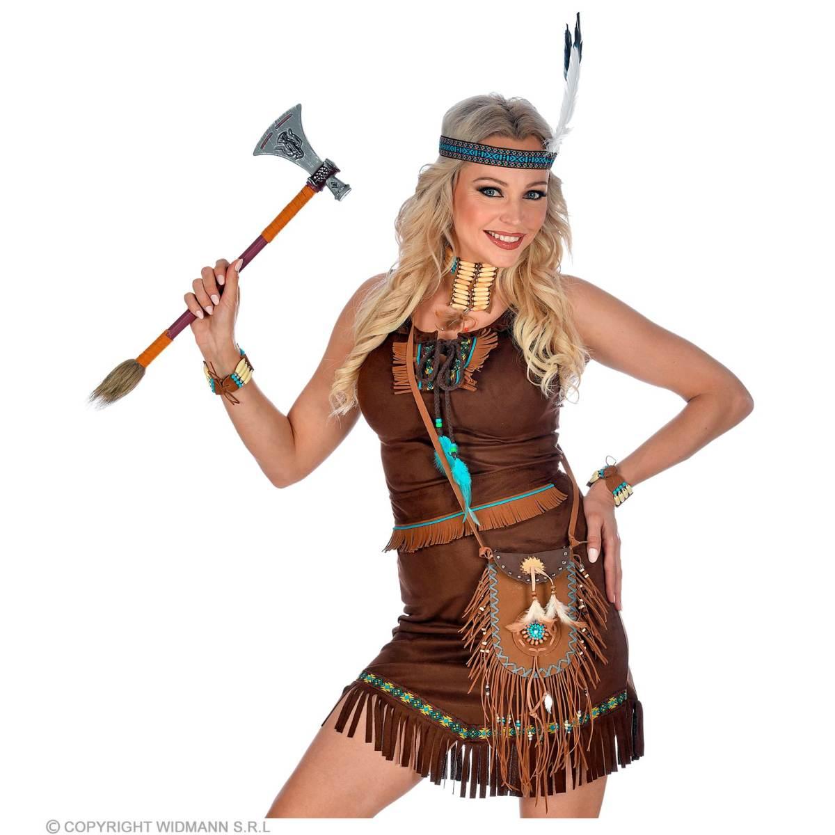 Borsa Indiana con Piume e Perline |Widmann