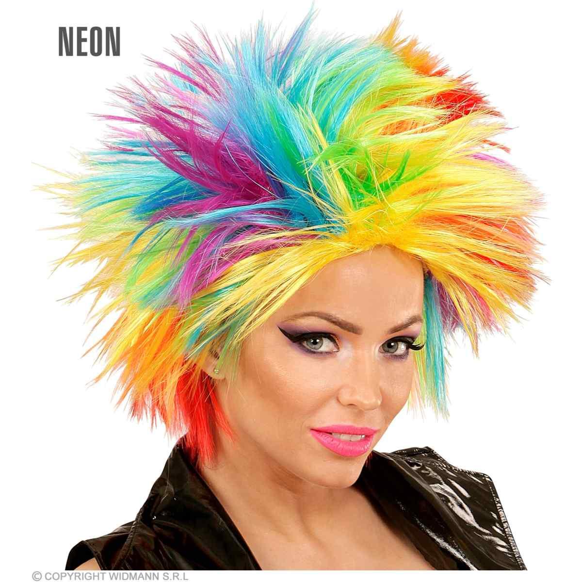 Parrucca Punk Multicolor |Widmann