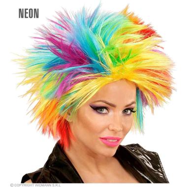 Parrucca Punk Multicolor |Widmann