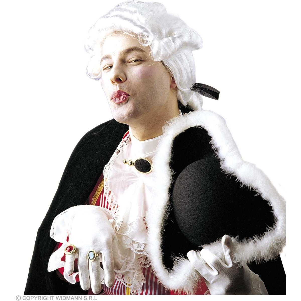 Anello Metallo con Pietra 2 Colori |Widmann