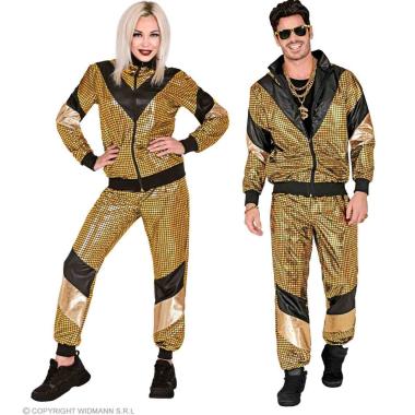 Costume Tuta Anni '70/'80 Dance Oro |Widmann