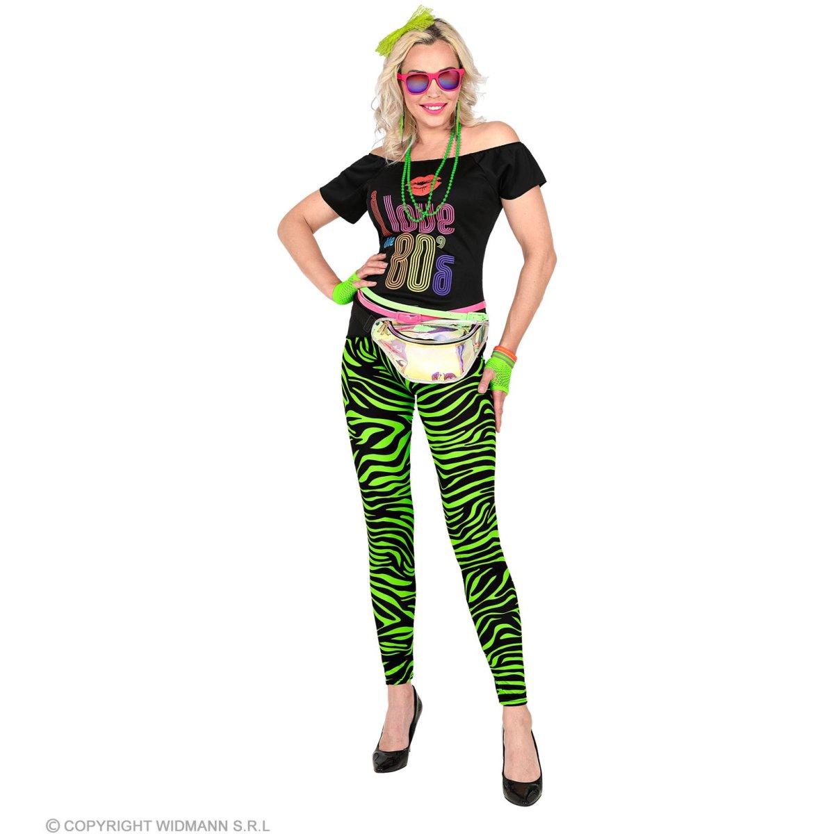 Leggins Animalier Verde |Widmann