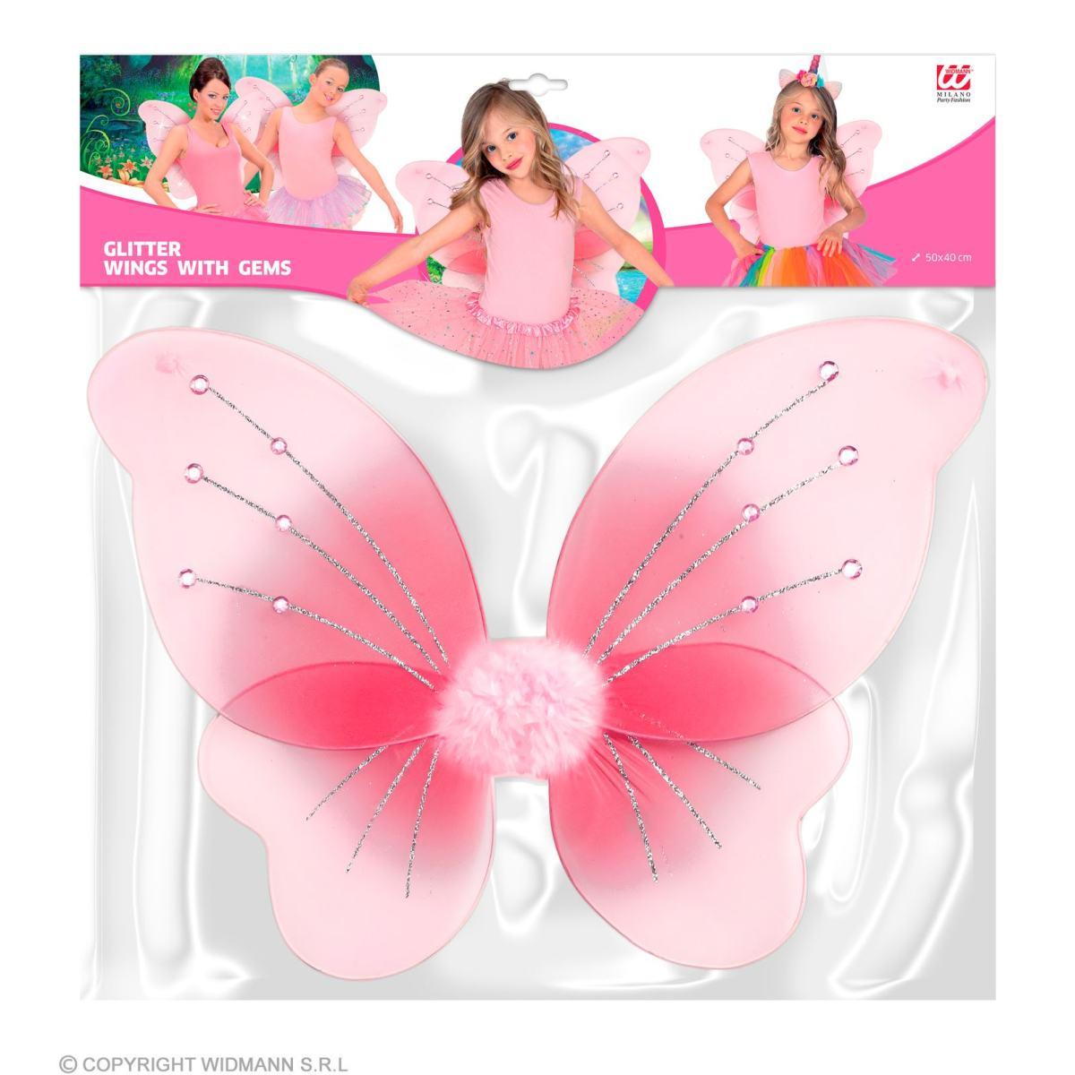 Ali Farfalla Rosa cm.50x40 |Widmann