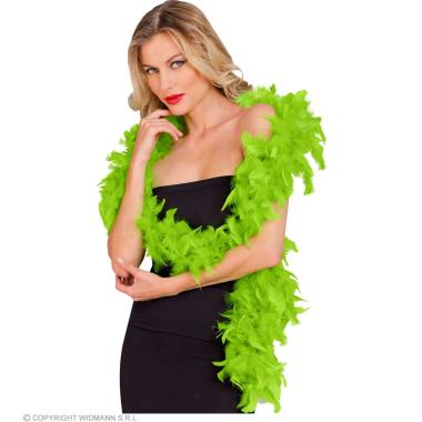 Boa di Piume Extra Lusso cm.180 gr.80 Verde Lime |Widmann
