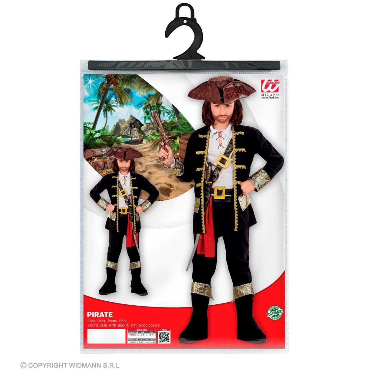 Costume Pirata Capitano |Widmann