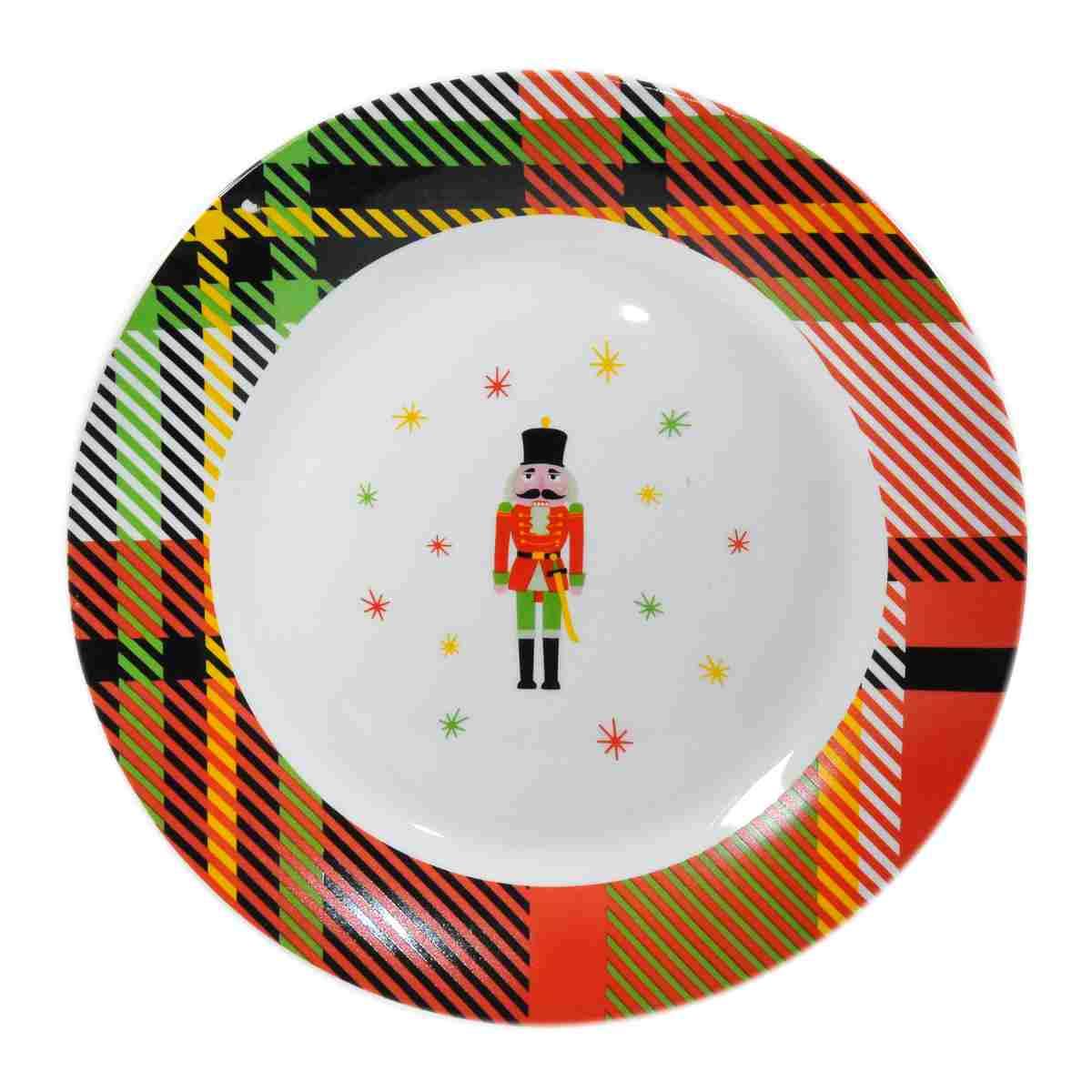 Piatti Servizio Tavola Set pz.18 Natalizio Porcellana Royal Soldatino | H&H