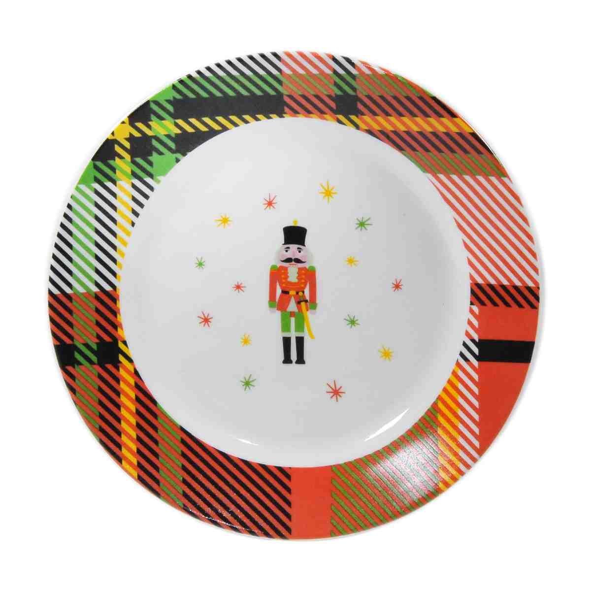 Piatti Servizio Tavola Set pz.18 Natalizio Porcellana Royal Soldatino | H&H