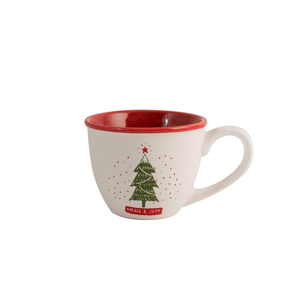 Tazzina CaffÃ¨ Natale Colazione Joyful con Albero ml.90 | H&H