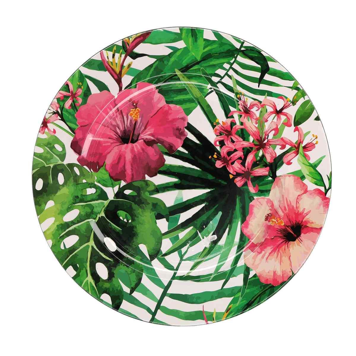 Tovaglietta Sottopiatto PVC Piante e Fiori cm.Ã˜33x2 | Vacchetti