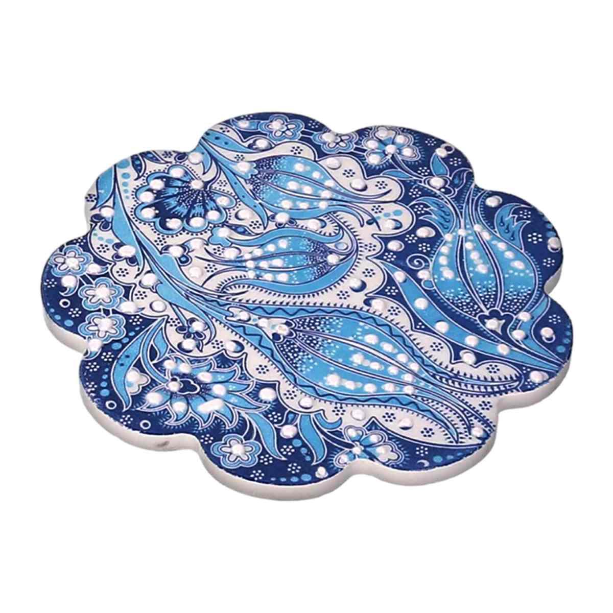 Sottopentola Mattonella Multicolor Floreale cm.18x18xh2 | Vacchetti