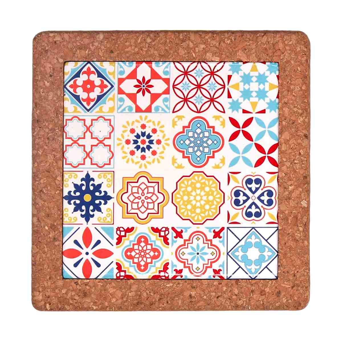 Sottopentola Mattonella Mosaico Quadro cm.20x20xh1 | Vacchetti