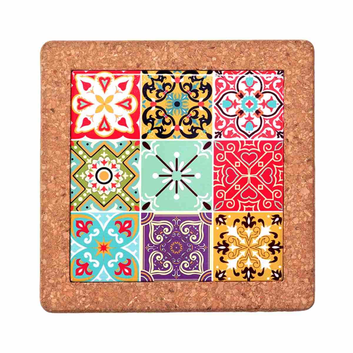 Sottopentola Mattonella Mosaico Quadro cm.19X19xh1 | Vacchetti