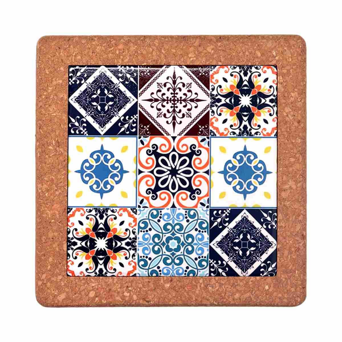 Sottopentola Mattonella Mosaico Quadro cm.19X19xh1 | Vacchetti