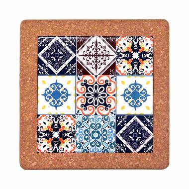 Sottopentola Mattonella Mosaico Quadro cm.19X19xh1 | Vacchetti