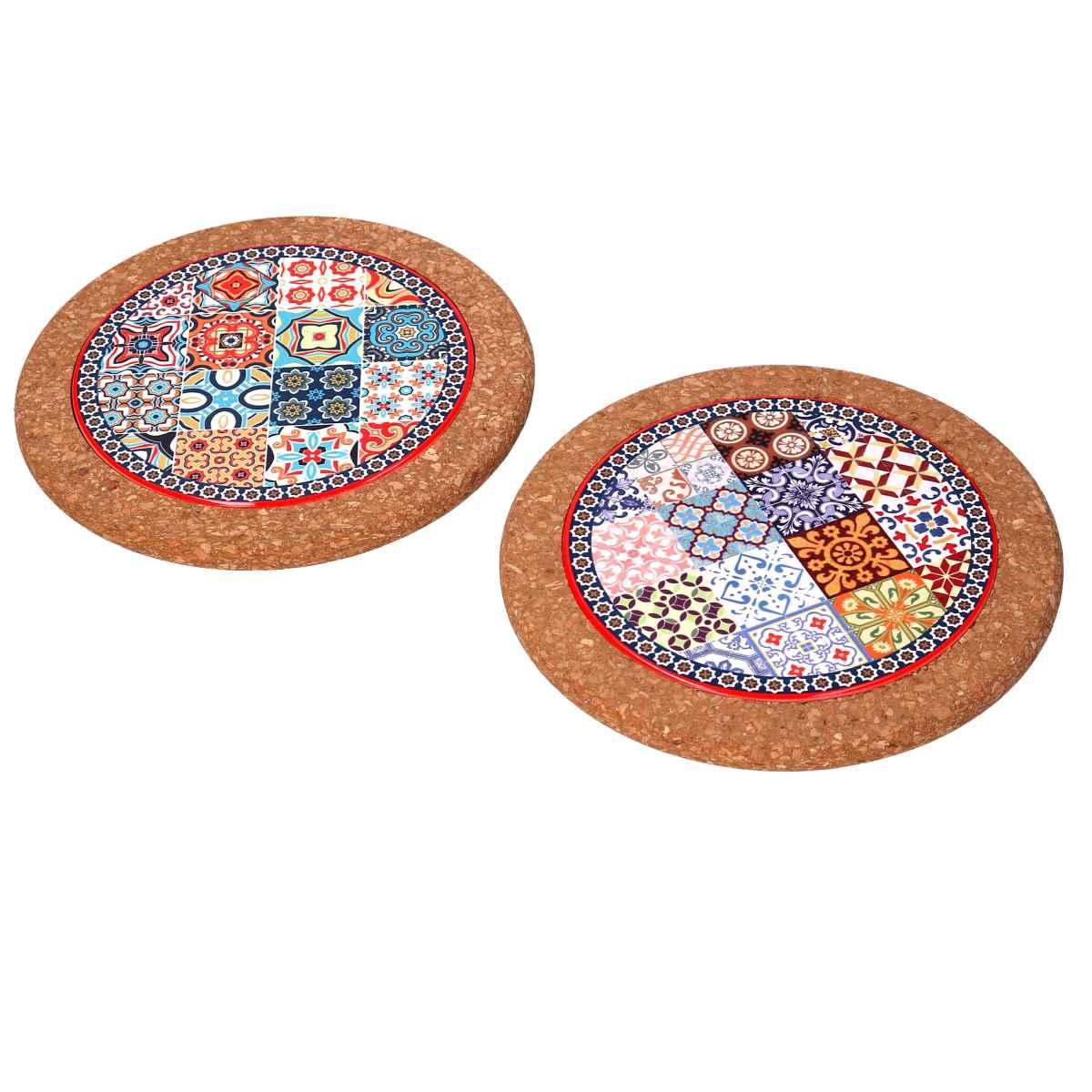 Sottopentola Mattonella Mosaico Tonda cm.Ã˜19xh1 | Vacchetti