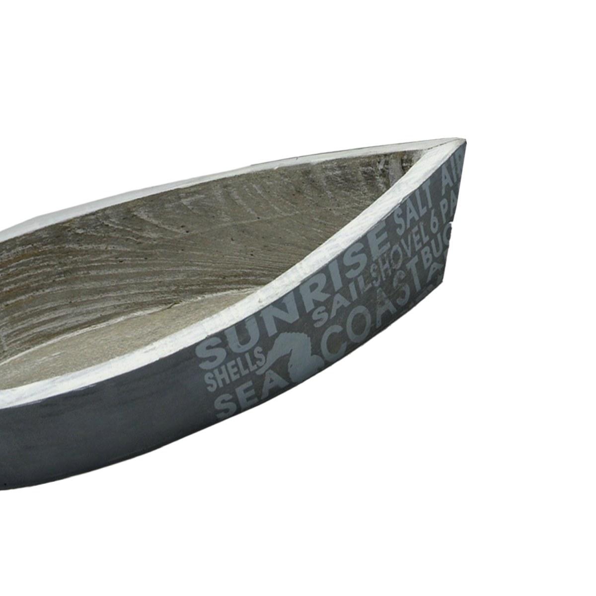 Decorazione Mare Barca Azzurra cm24,5x11xh6,5 | Vacchetti