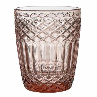 Bicchiere Vetro Singolo Acqua Agadir Rosa ml.300 | Montemaggi