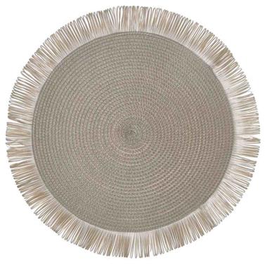 Sottopiatto Tavola Paglia Tortora Tondo cm.Ã˜38 | Montemaggi